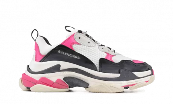 Buy Men's Balenciaga TRIPLE S TRAINERS - PINK / Black