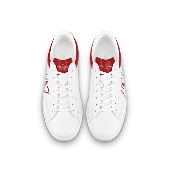 Trendy Louis Vuitton Luxembourg Sneaker Red for Men
