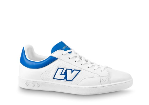 Shop Discounted Louis Vuitton Luxembourg Sneaker Blue for Men Now!