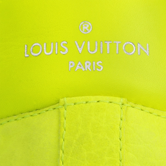 Stand Out from the Crowd with the Men's Yellow Louis Vuitton Luxembourg Sneaker