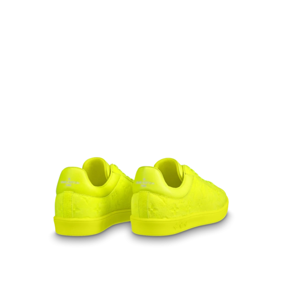 Upgrade Your Style with the Louis Vuitton Luxembourg Men's Sneaker in Yellow