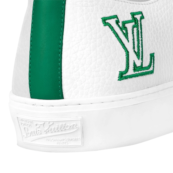 Shop Louis Vuitton Tattoo Sneaker White/Green for Men's - Discount Available