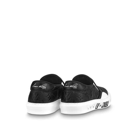 Discounted Men's LVxNBA LV Ollie Slip On Black - Buy Now!