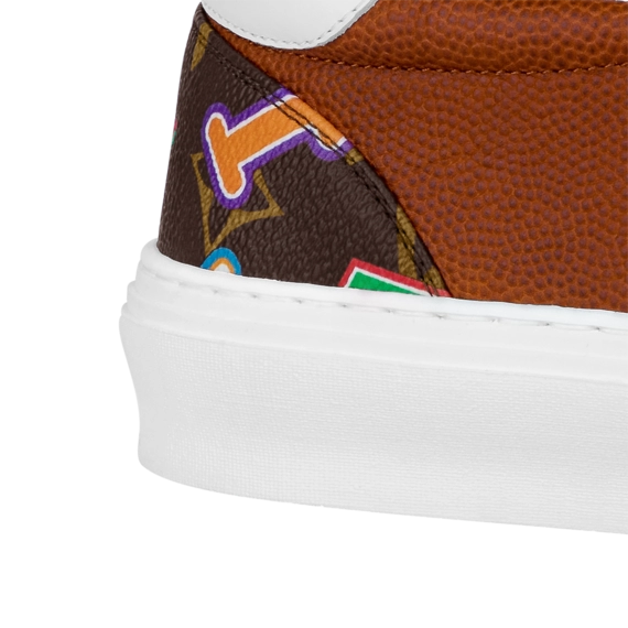 Discounted Men's Slip On Shoes - LVxNBA LV Ollie Brick