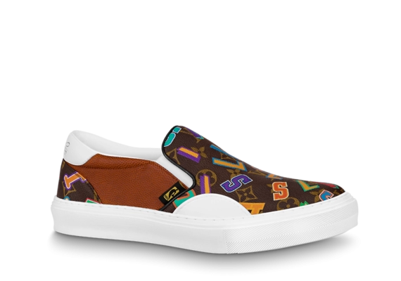 Men's LVxNBA LV Ollie Slip On Brick - Buy Discounted Now!