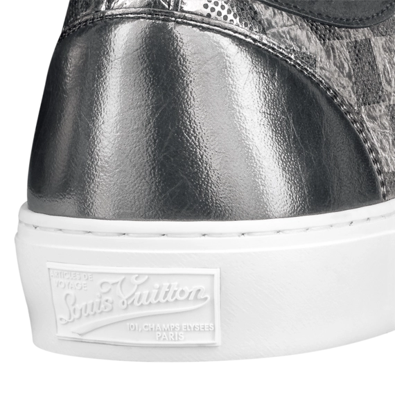 Get the Stylish Louis Vuitton Tattoo Sneaker Anthracite Gray for Men's