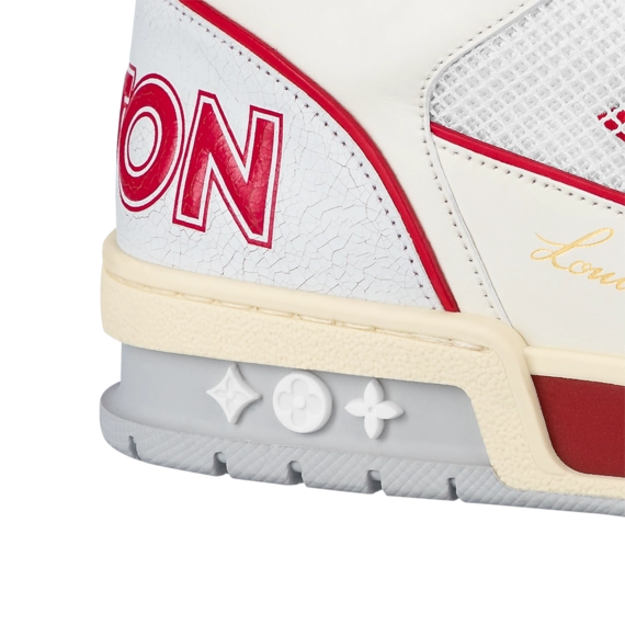 Red Louis Vuitton Trainer Sneaker for Men - Get It Now!