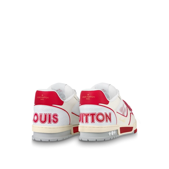 Shop the Latest Red Louis Vuitton Trainer Sneaker for Men!