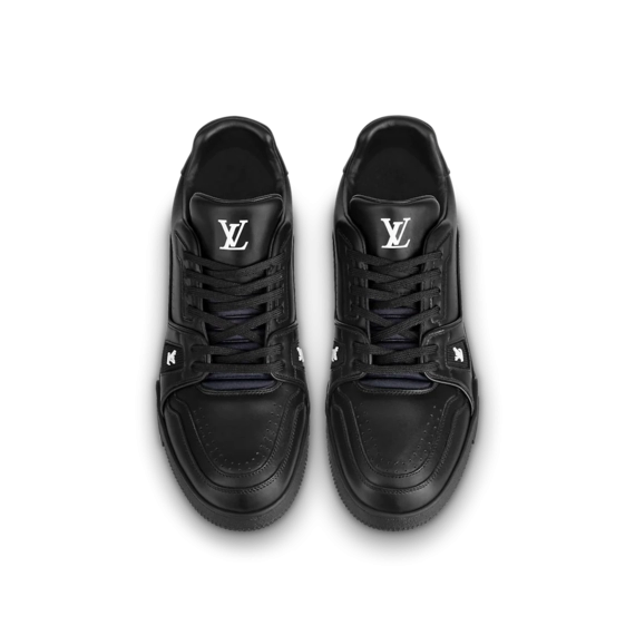 Upgrade Your Look with the LV Trainer Sneaker With Wool