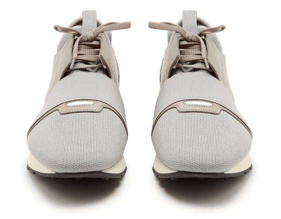 gray balenciaga runners