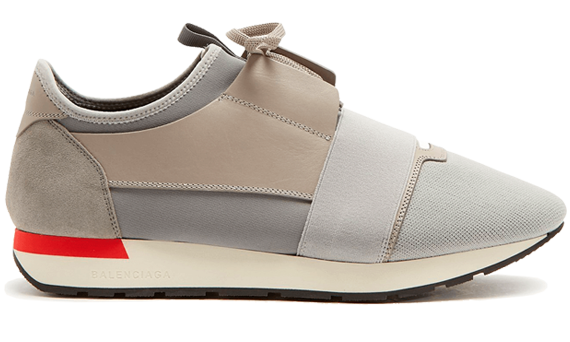 gray balenciaga runners