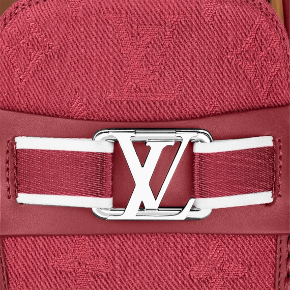 Fashionable Footwear - Louis Vuitton Hockenheim Mocassin Bordeaux Red for Men