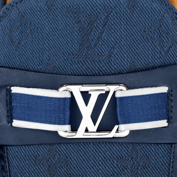 Look Dapper with Louis Vuitton Hockenheim Mocassin Navy Blue