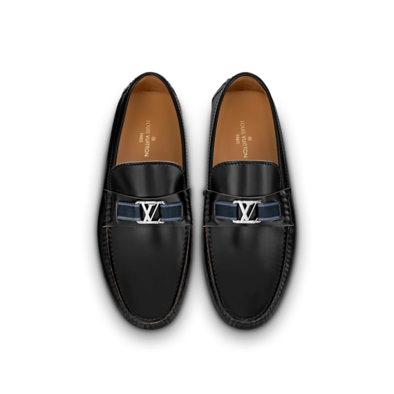 High-Quality Men's Shoes - Louis Vuitton Hockenheim Mocassin Black