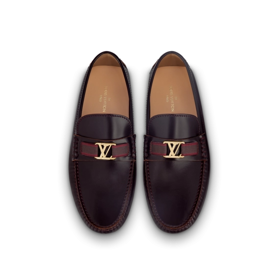 Buy Louis Vuitton Hockenheim Mocassin Moka Brown for Men's Now