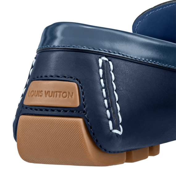 Shop Now for Louis Vuitton Monte Carlo Mocassin Blue Men's Shoes!