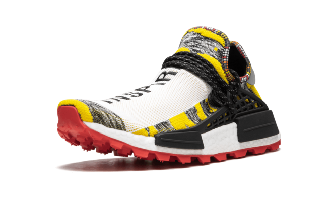 Get Women's Pharrell Williams NMD Human Race - Solar Pack 3MPOW3R at a Reduced Price