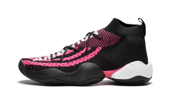 Men's Pharrell Williams Crazy BYW LVL 1 Black Pink - Sale Discount!