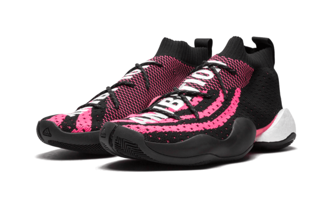 Buy Women's Pharrell Williams Crazy BYW LVL 1 Black Pink and Save with Sale Prices