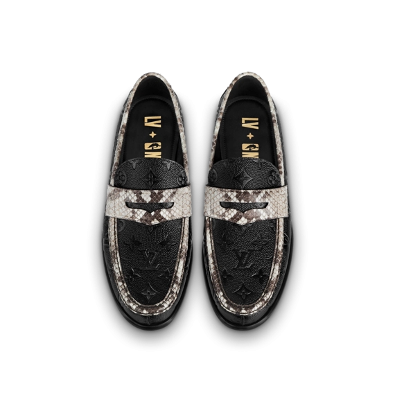 Upgrade Your Style with Louis Vuitton xNBA LV Loafer for Men!