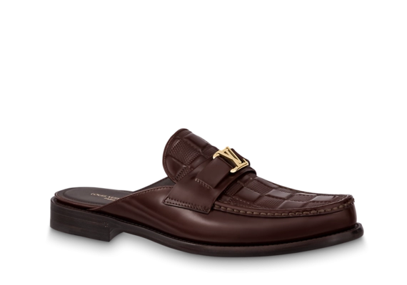 Shop the Louis Vuitton Major Open Back Loafer for Men