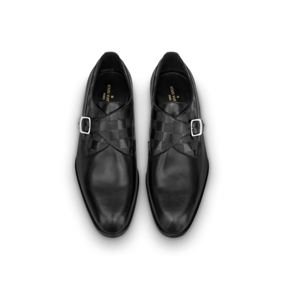 Shop Now: Louis Vuitton Haussmann Buckle Shoe for Men