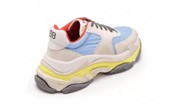 Get the Latest Men's Balenciaga TRIPLE S TRAINERS - 2.0 Blue / Red at Discount.