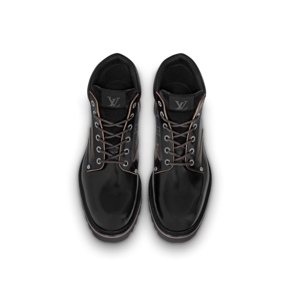 Get the Latest Men's Fashion with Louis Vuitton Oberkampf Ankle Boot - On Sale Now!