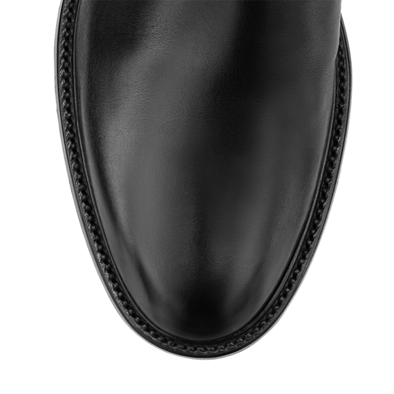 Get the Louis Vuitton Vendome Flex Chelsea Boot With Fur for Men