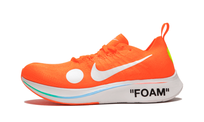 Women's Nike x Off-White Zoom Fly Mercurial Flyknit - Orange - Get Discount!