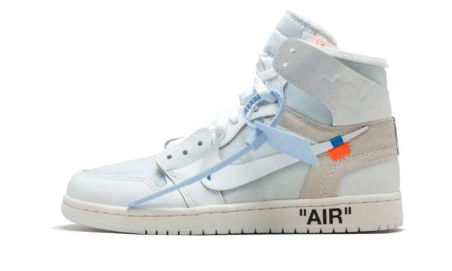 Air Jordan 1 x Off-White OG High Retro - White for Men - Buy Now at Discount!