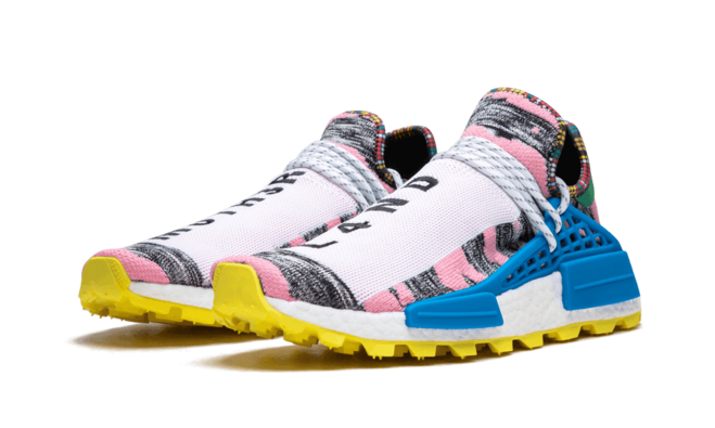 Get the Latest Men's Pharrell Williams NMD Human Race Solar Pack MOTH3R at Sale