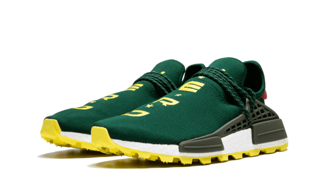 Men's NMD Human Race TRAIL NERD Green by Pharrell Williams