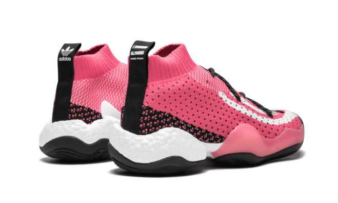Look Sharp with Pharrell Williams Crazy BYW LVL 1 Pink Men's Shoes