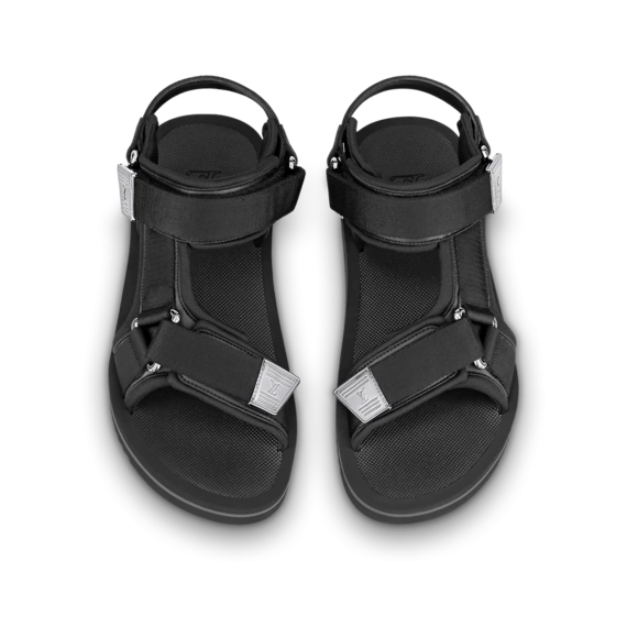 Upgrade Your Look with a Men's Louis Vuitton Panama Sandal!