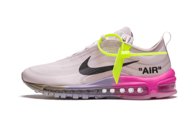 Men's Nike x Off White Air Max 97 Elemental Rose Serena Queen - Get it Now on Sale!