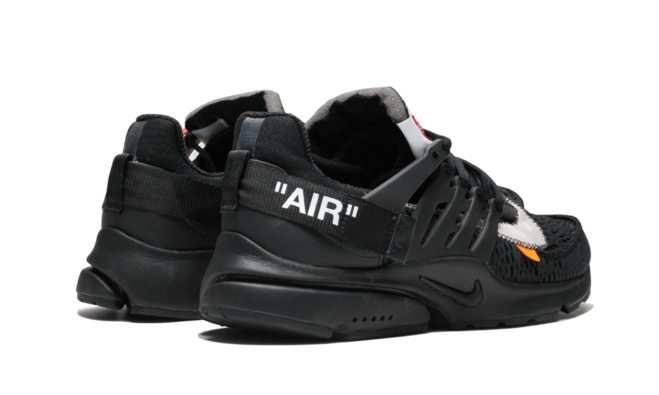 Men's Designer Shoes - Nike x Off White Air Presto Black Max On Sale