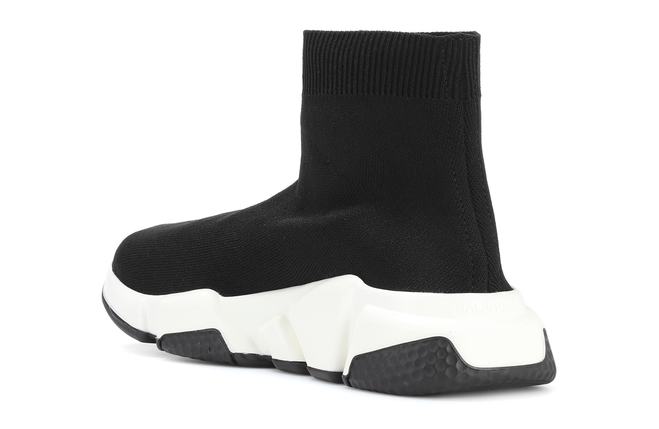 Grab a Discount on Women's Balenciaga Speed Runner MID Black/White/Black