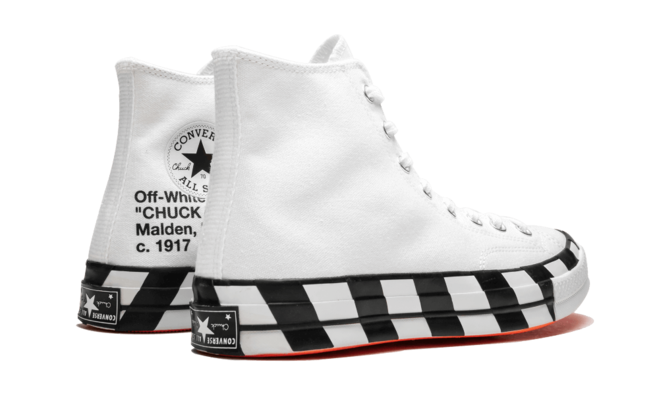 Look Great - Converse Chuck 70 Hi Off White - WHITE CONE BLACK