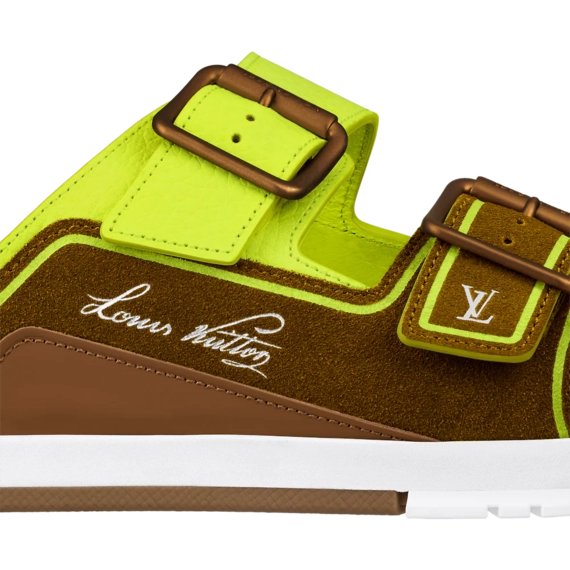 Men's Fashion: Get the LV Trainer Mule Today!