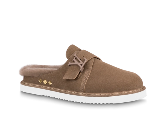 Shop Louis Vuitton Easy Mule With Fur - Men's Sale & Discounts