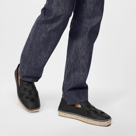 Classic Style: Louis Vuitton Bidart Espadrille for Men's