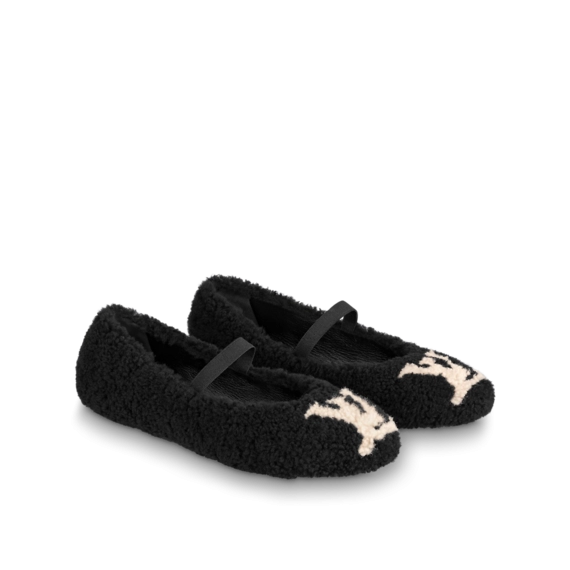 Women's Louis Vuitton Popi Flat Ballerina - Get it Now at a Discount!