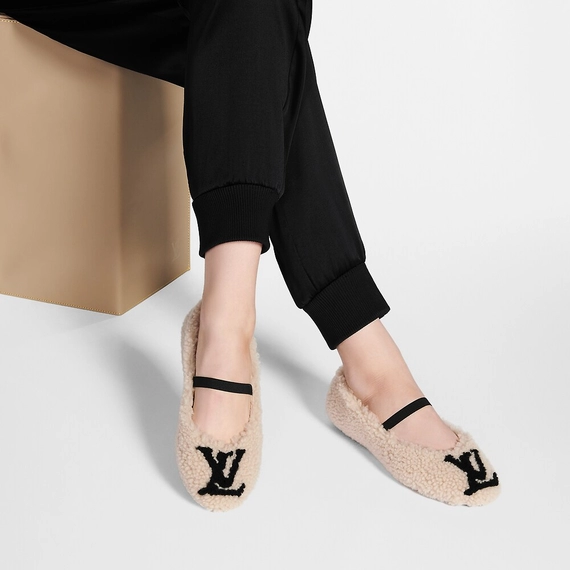 Fashion Designer Women's Shoes - Louis Vuitton Popi Flat Ballerina