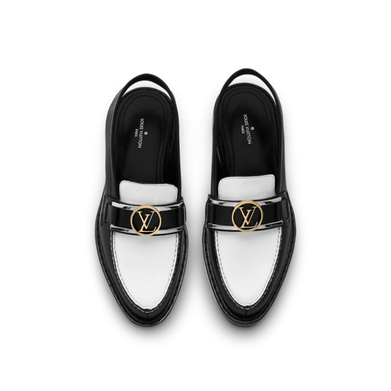 Look Your Best with Louis Vuitton Academy Slingback Flat Loafer - Get Discount Now!