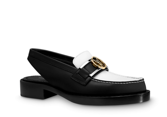 Women's Louis Vuitton Academy Slingback Flat Loafer - Get Discount Now!