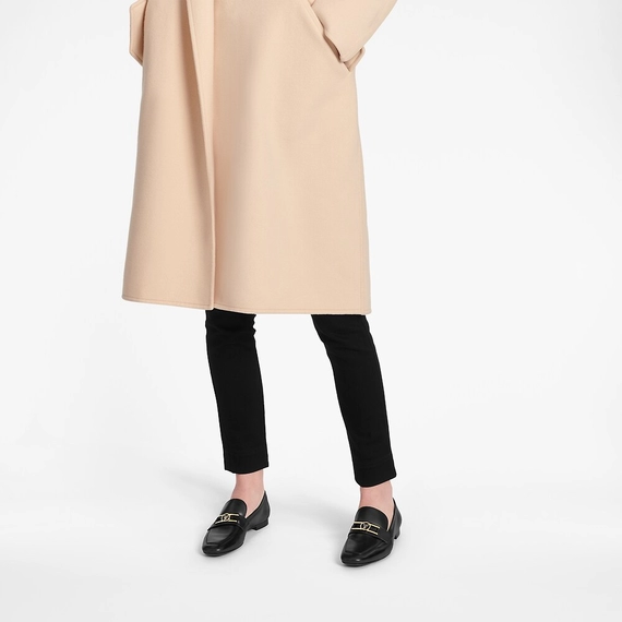 Score a Deal on Women's Louis Vuitton Upper Case Flat Loafer!