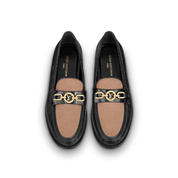 Women's Louis Vuitton Chess Flat Loafer - Fashion Designer Shop