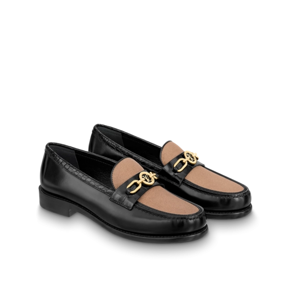 Online Shopping for Women's Louis Vuitton Chess Flat Loafer