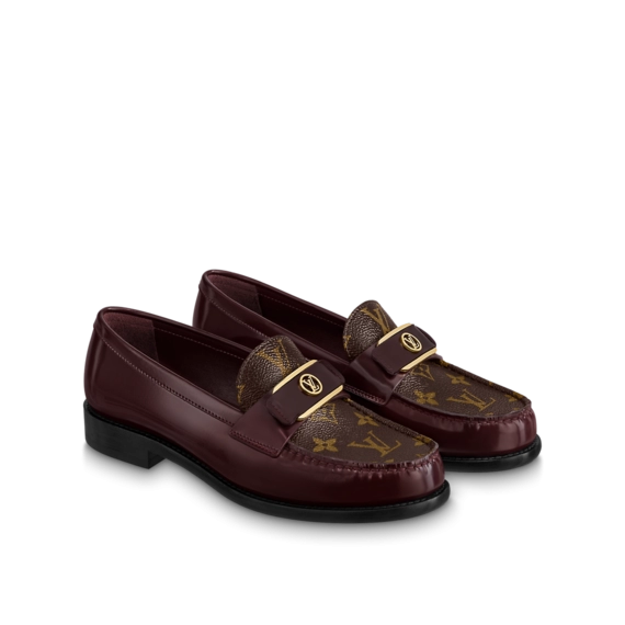 Save on Women's Louis Vuitton Chess Flat Loafer